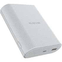 Amazon | エレコム モバイルバッテリー 9000mAh 45W ナトリウムイオン